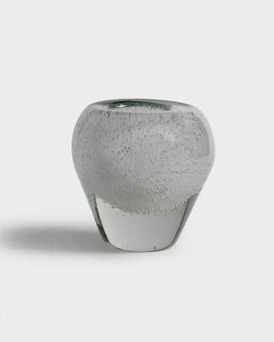 Tania Bulhoes Glass Vase Stellato White