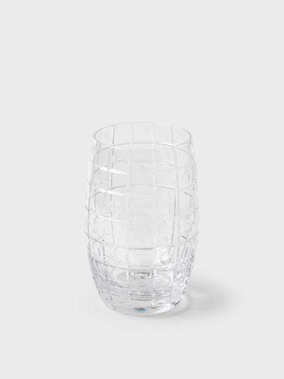 Tania Bulhoes Long Glass Jacaranda Clear