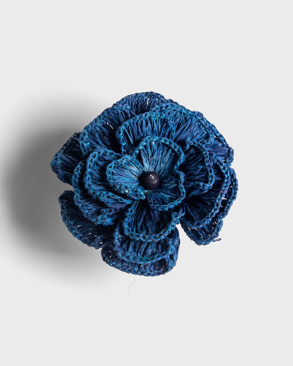 Tania Bulhoes Napkin Ring Croche Blue