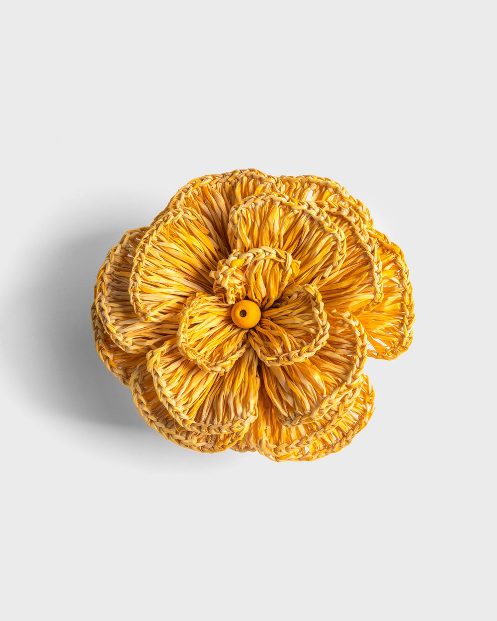 Tania Bulhoes Napkin Ring Croche Yellow