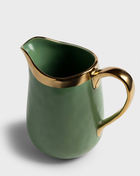 Tania Bulhoes Pitcher Mediterraneo Green