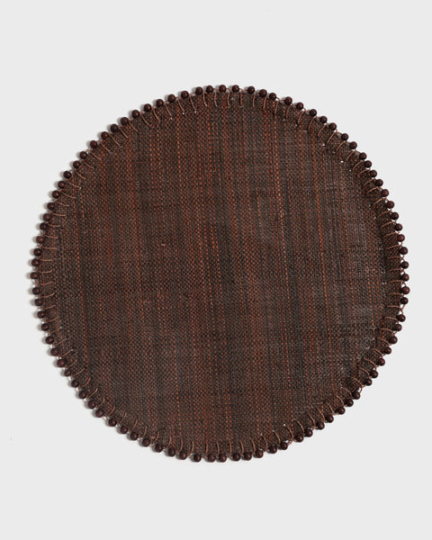 Placemat Paraty Brown - Tania Bulhões