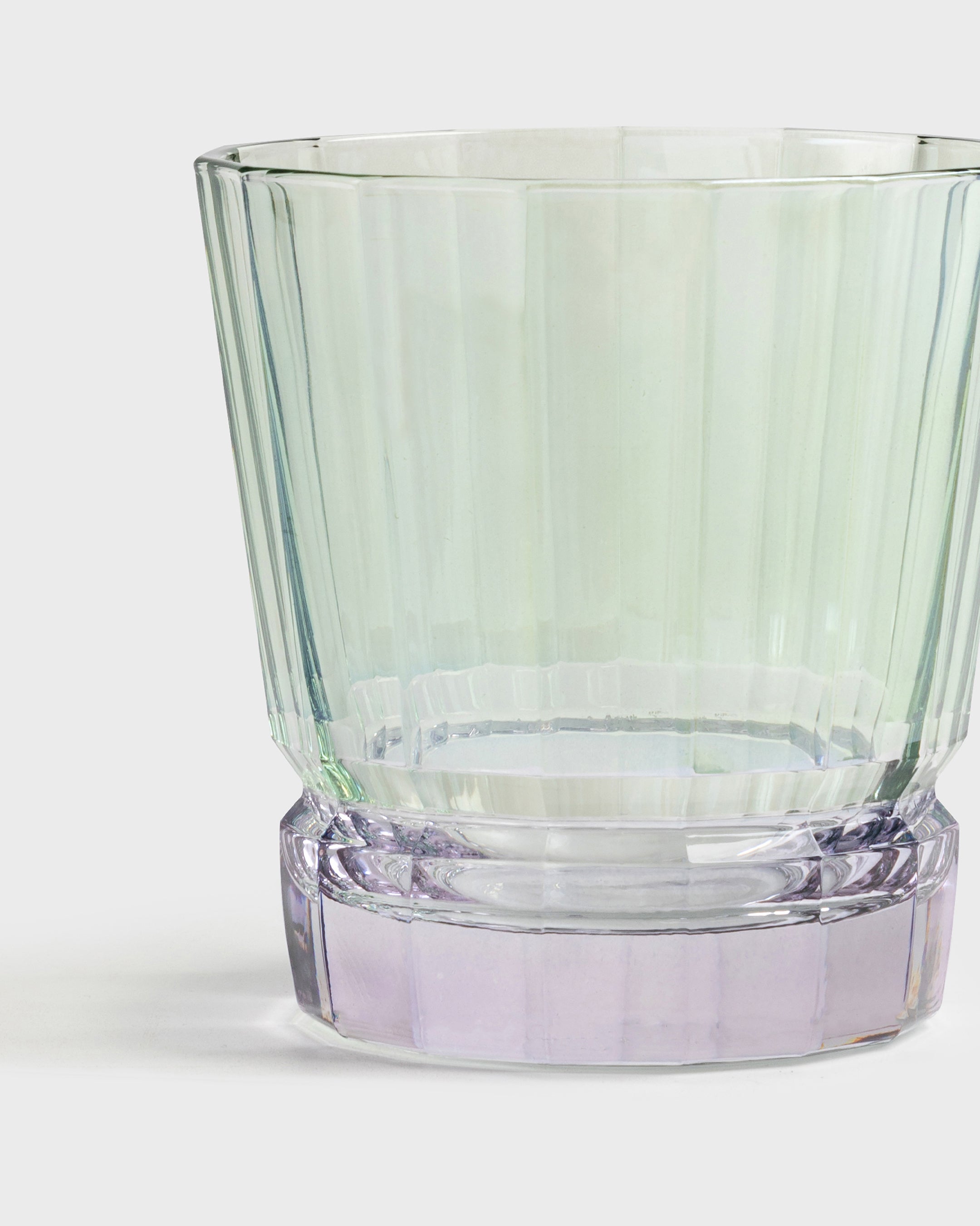 Short Glass Verona Green & Purpura - Tania Bulhões