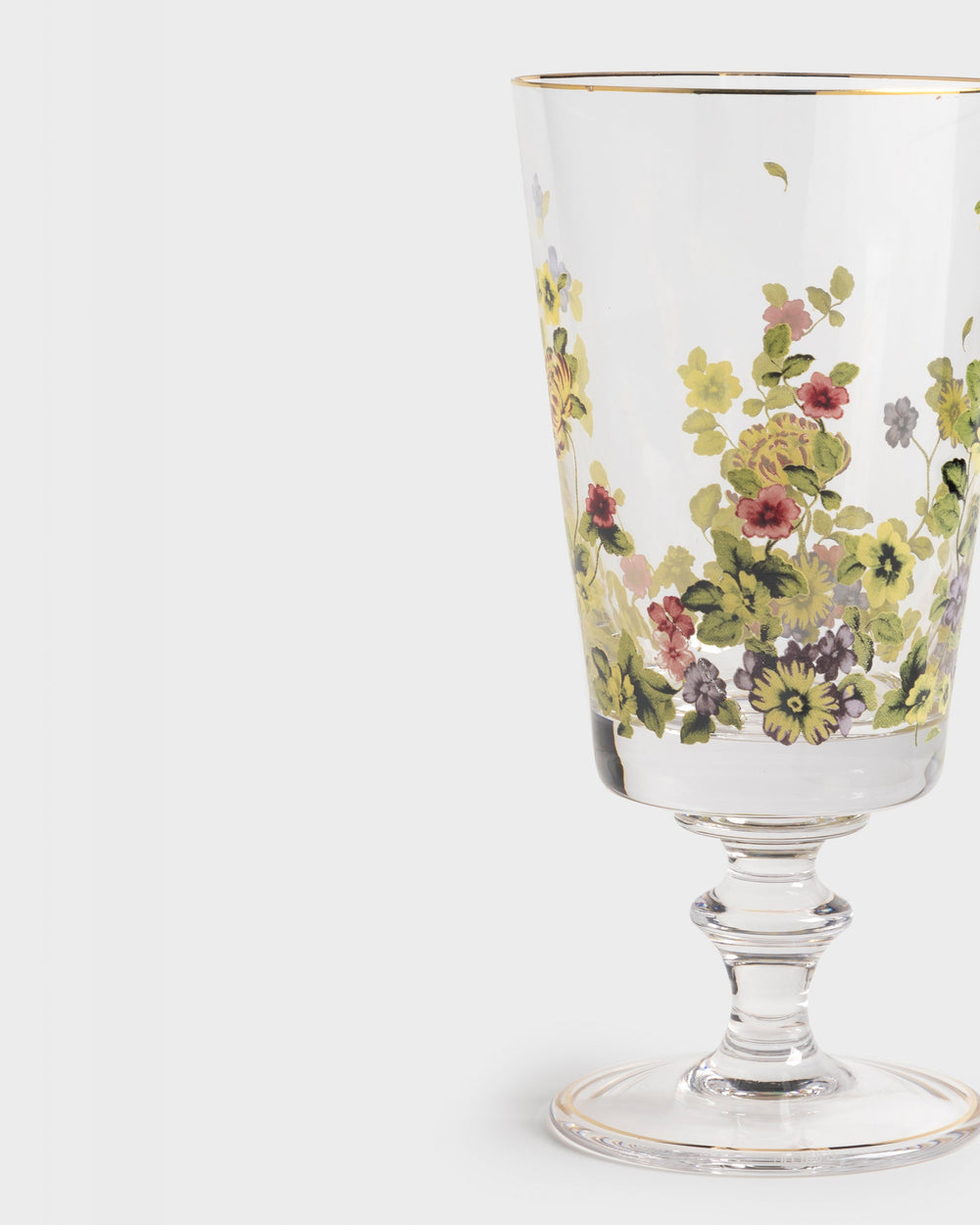 Tania Bulhoes Stemmed Glass Flor do Ocidente