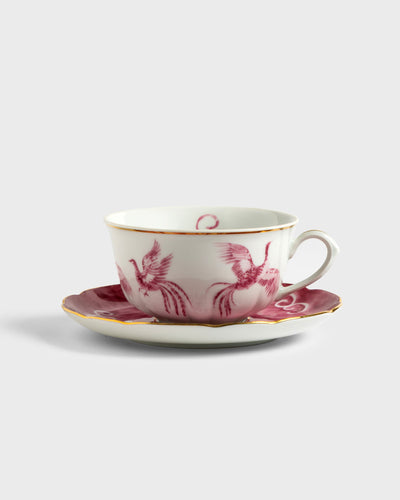 Tania Bulhoes Tea Cup and Saucer Fenix