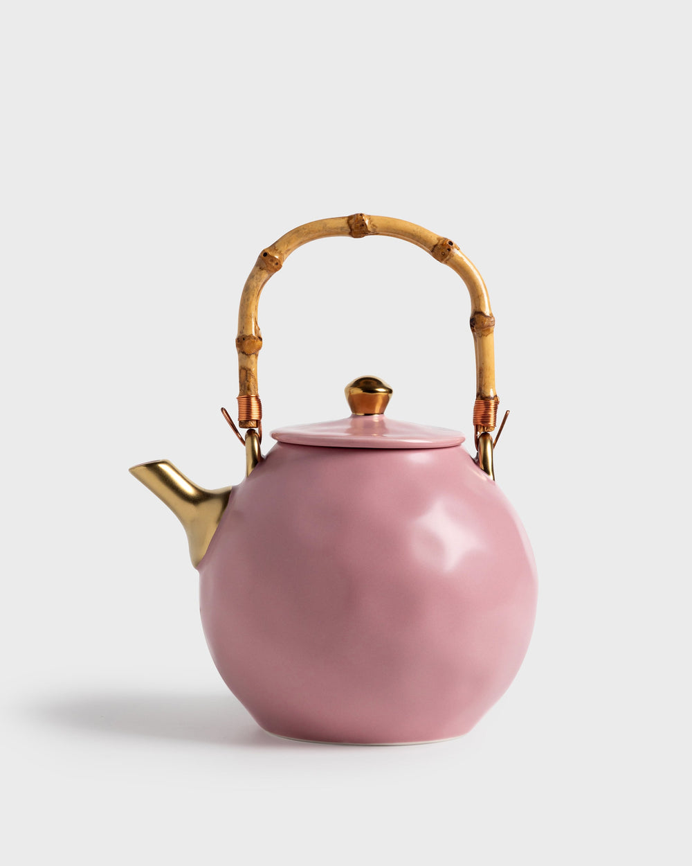 Tania Bulhoes Teapot Mediterraneo Pink