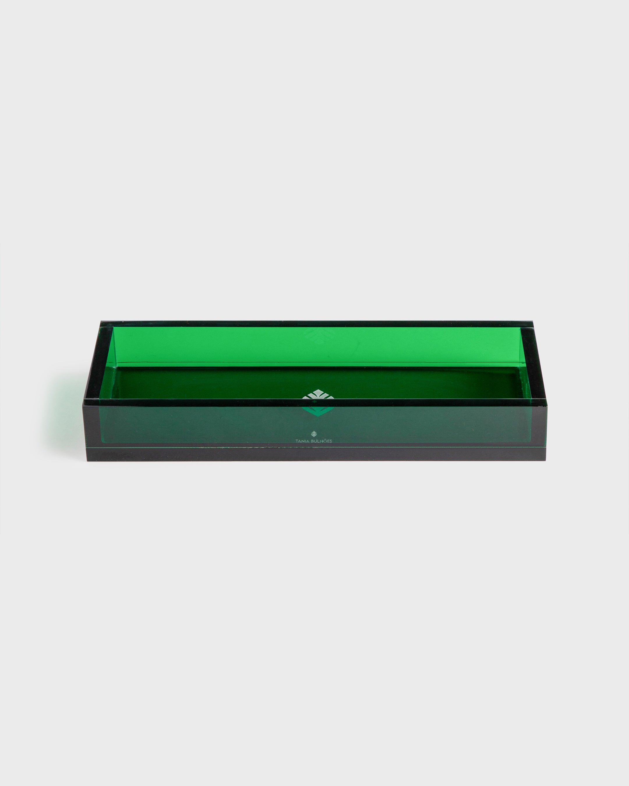 Tray Diamante Green Large - Tania Bulhões