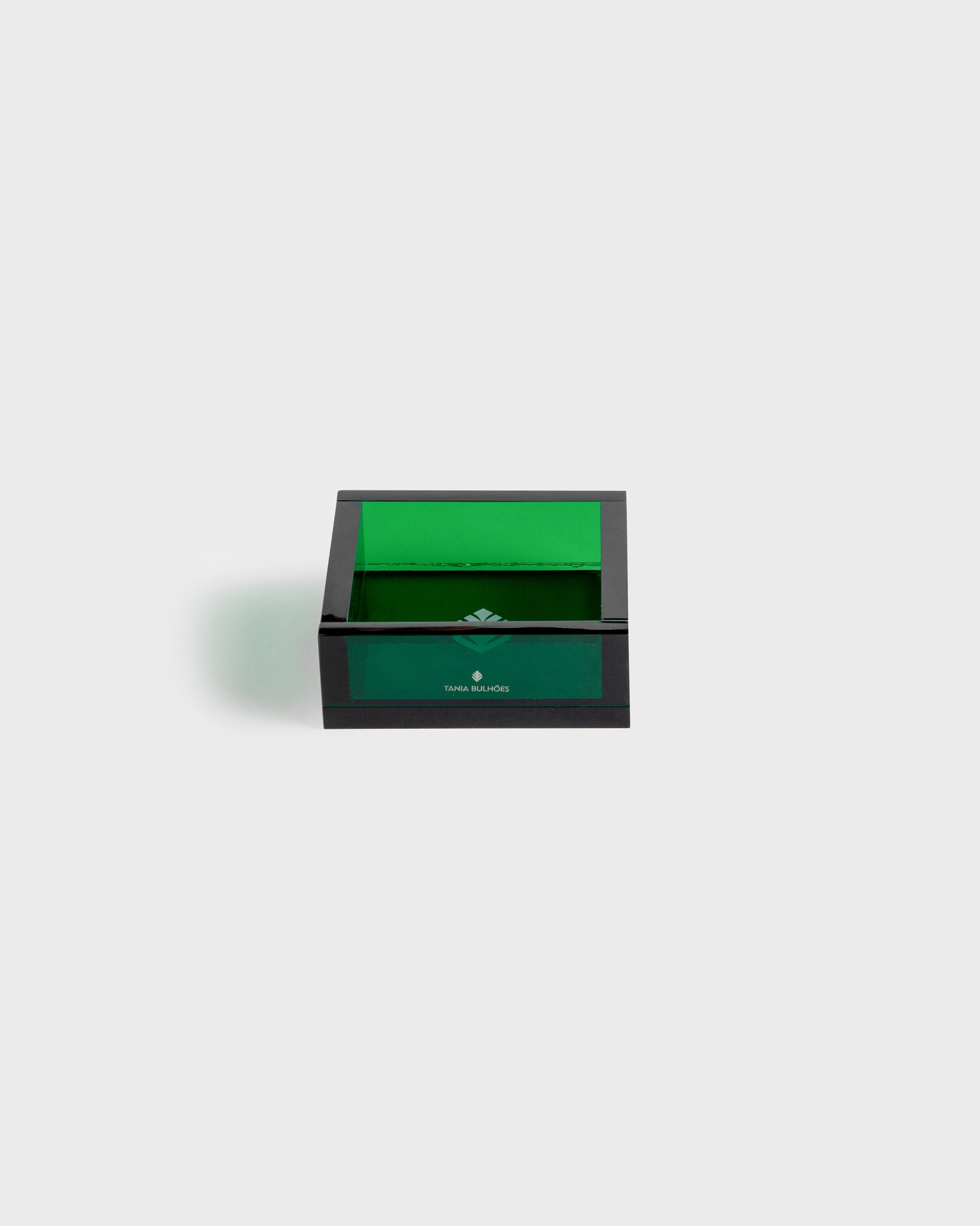 Tray Diamante Green Small - Tania Bulhões