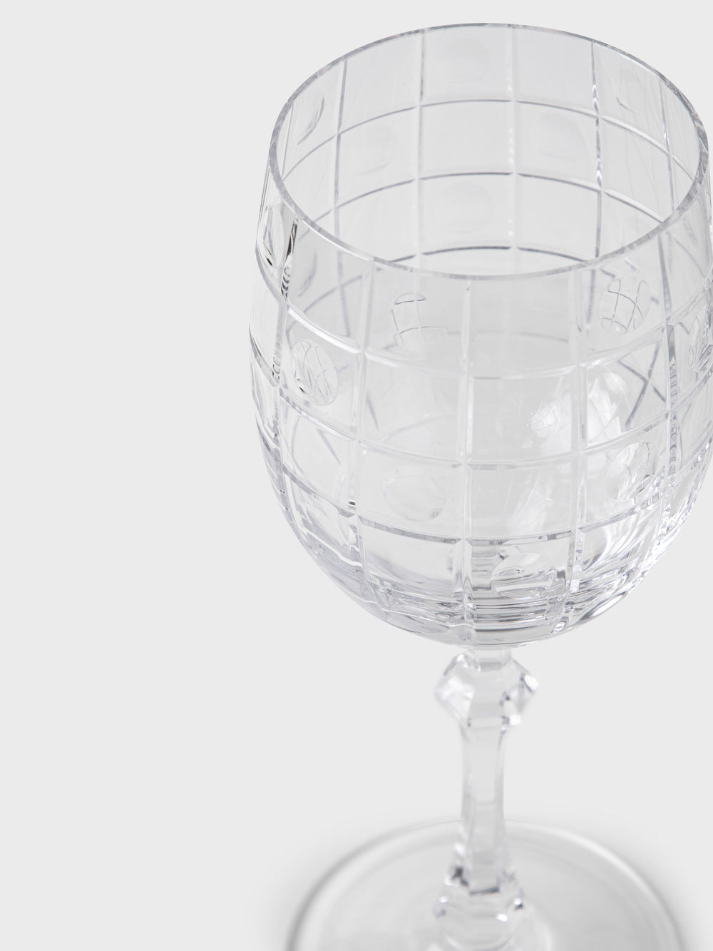 Tania Bulhoes Water Glass Jacaranda Clear