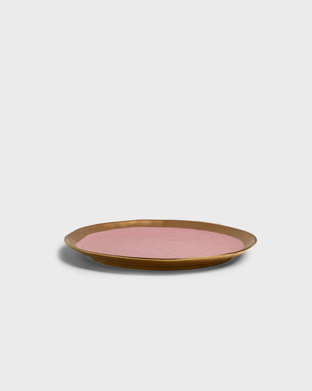 Dessert Plate Mediterraneo Pink