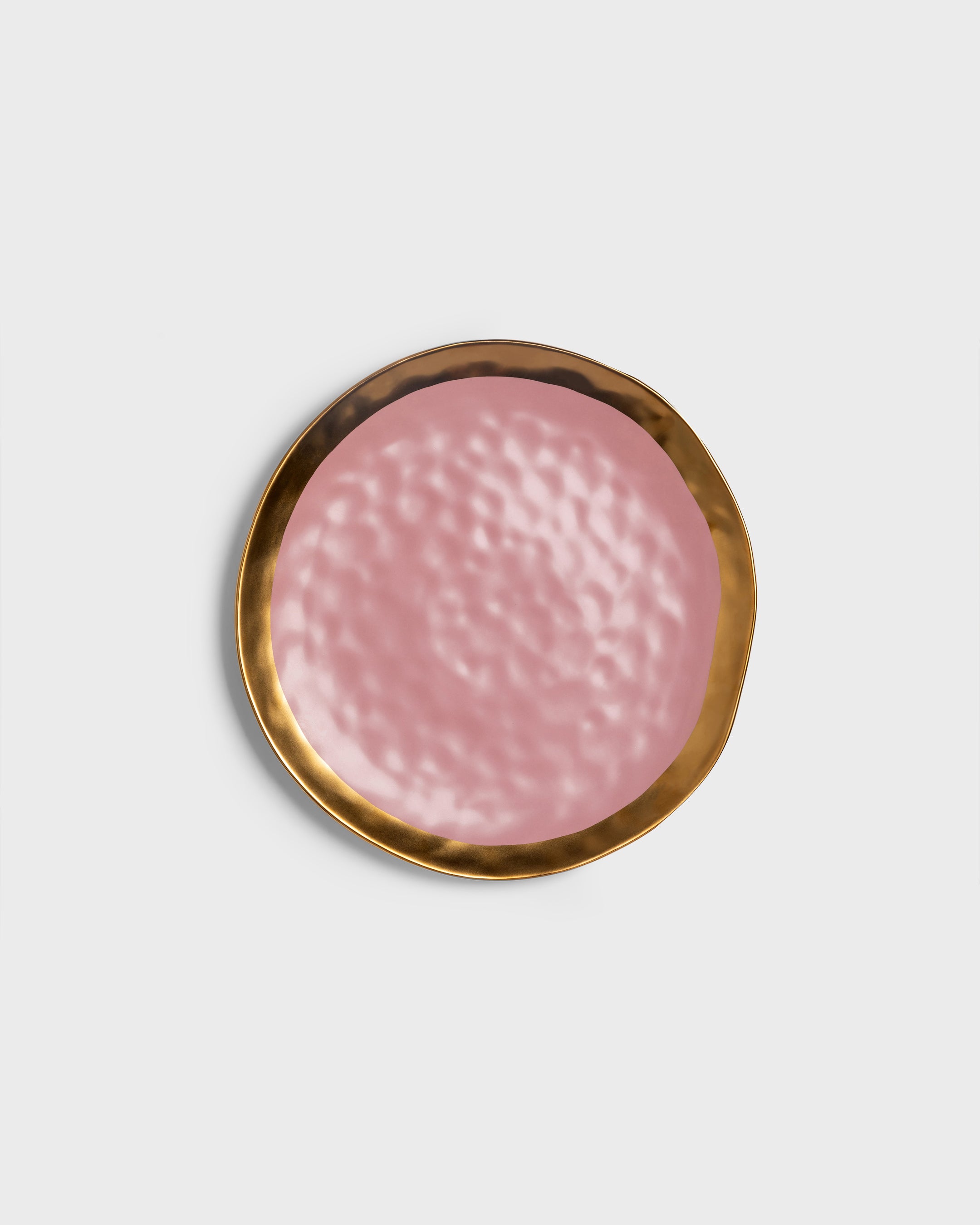 Dessert Plate Mediterraneo Pink - Tania Bulhões