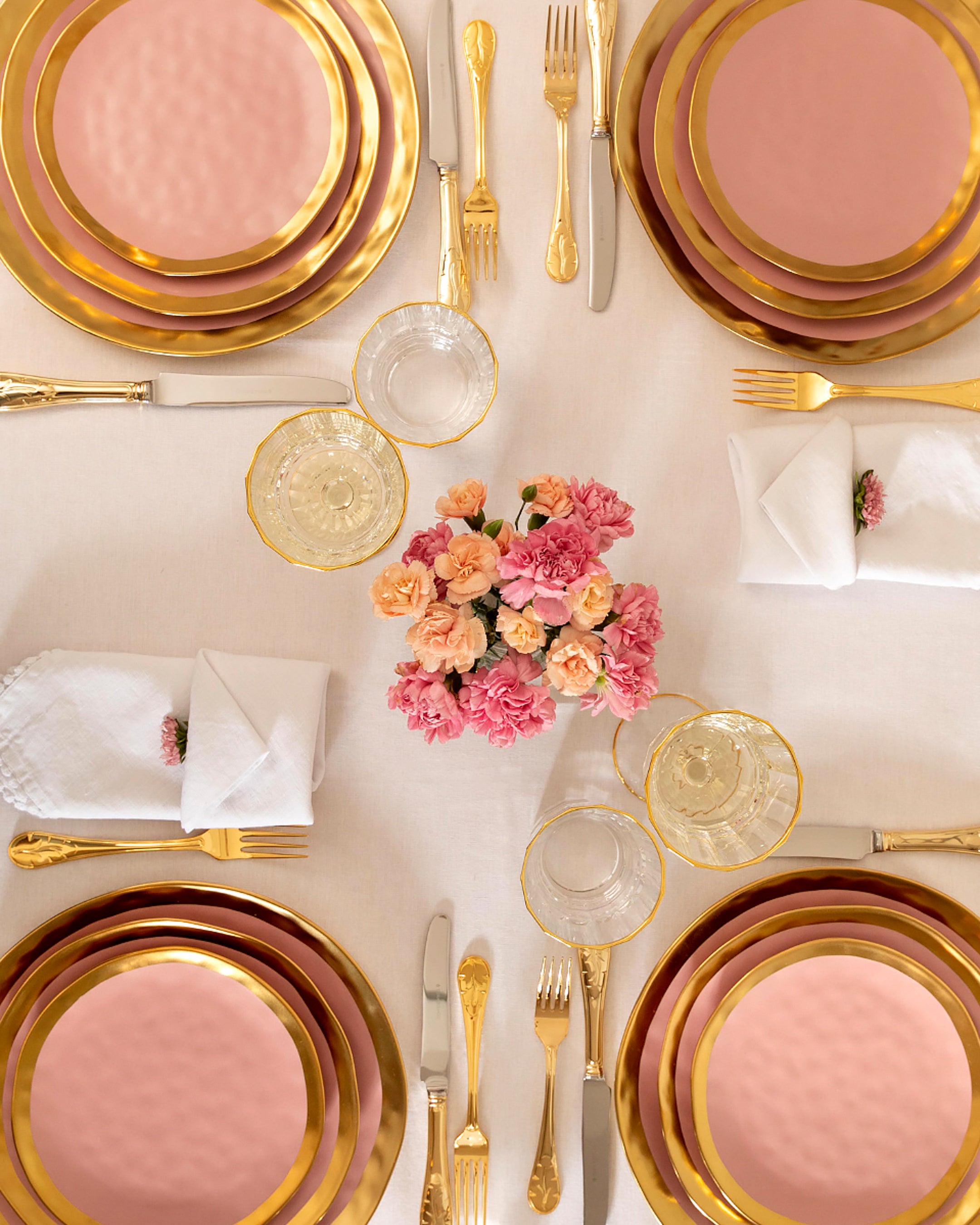 Dinner Plate Mediterraneo Pink - Tania Bulhões