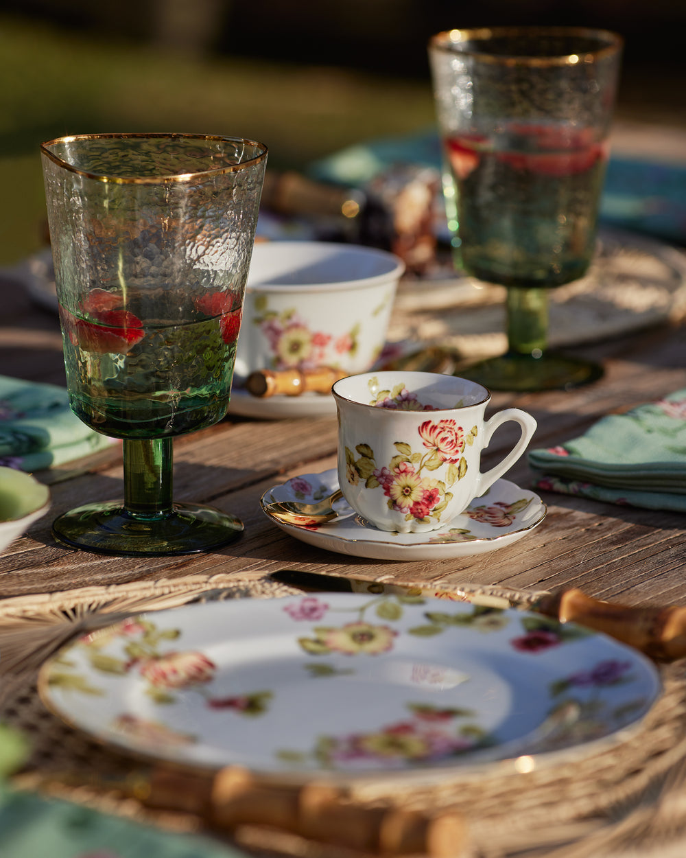 Espresso Cup and Saucer Flor do Ocidente (4)